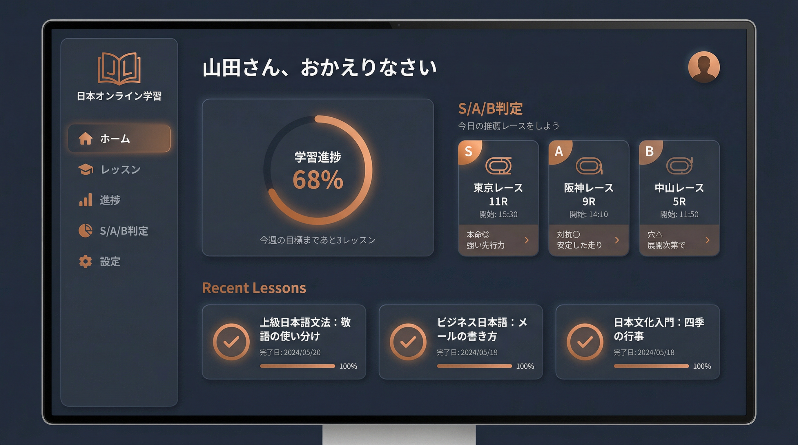 会員ページダッシュボード