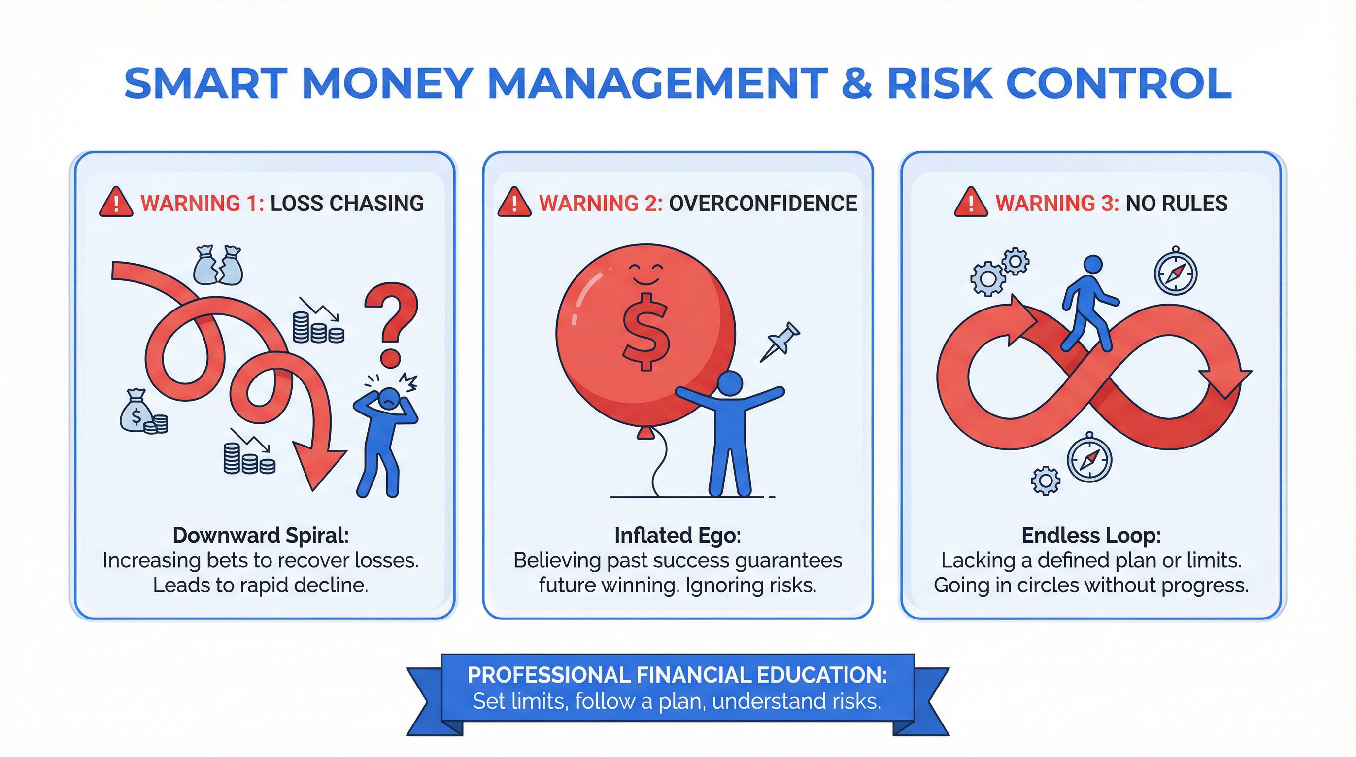資金管理の3つの落とし穴